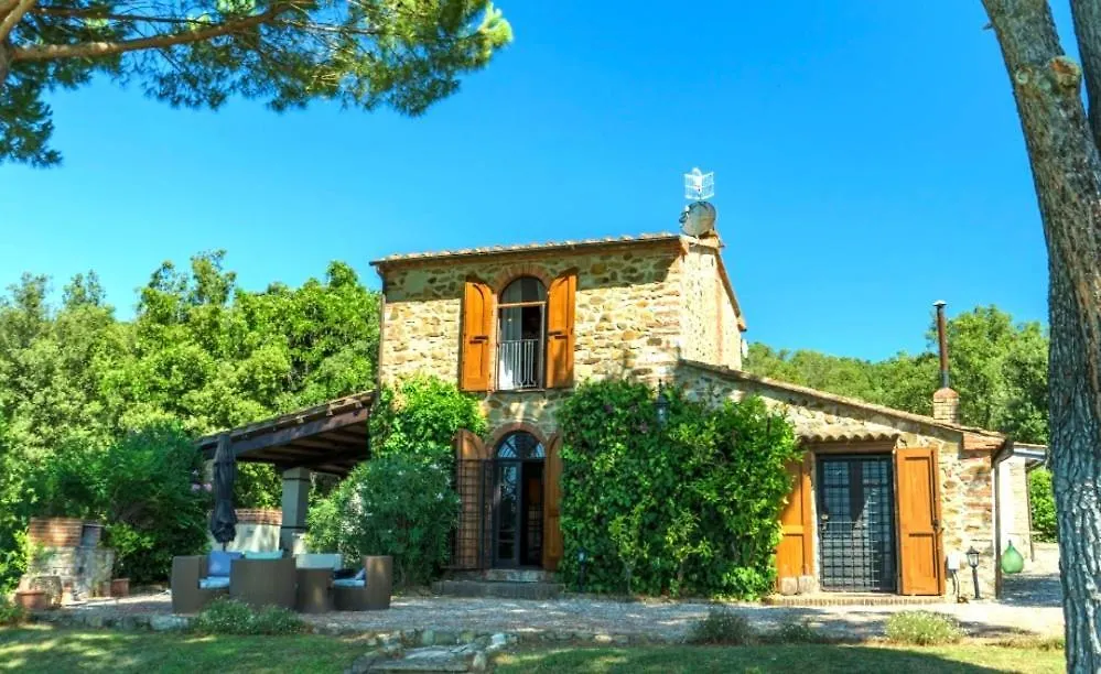 Il Falco - Rustico-Villa Mit Privatem Pool In Alleinlage Caldana